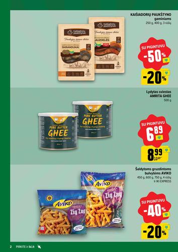 IKI akcijų leidinys "PIGINTUVO pasiūlymai Nr. 05" nuo sausio 26 d.