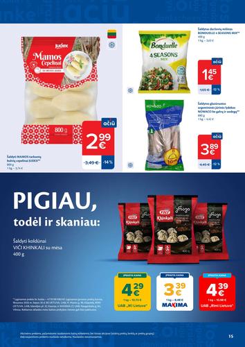 MAXIMA akcijų leidinys Nr. 31 nuo liepos 28 d.