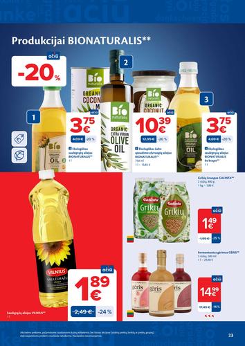 MAXIMA akcijų leidinys Nr. 31 nuo liepos 28 d.