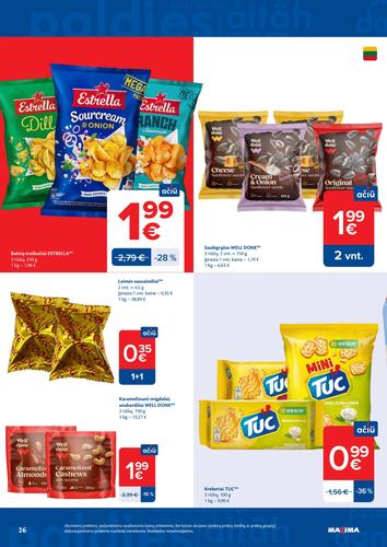 MAXIMA akcijų leidinys Nr. 31 nuo liepos 28 d.