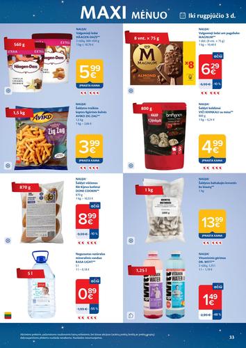 MAXIMA akcijų leidinys Nr. 31 nuo liepos 28 d.