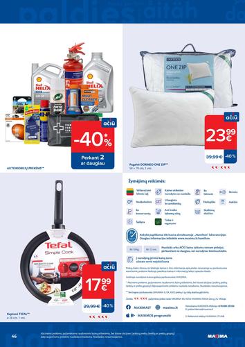 MAXIMA akcijų leidinys Nr. 31 nuo liepos 28 d.