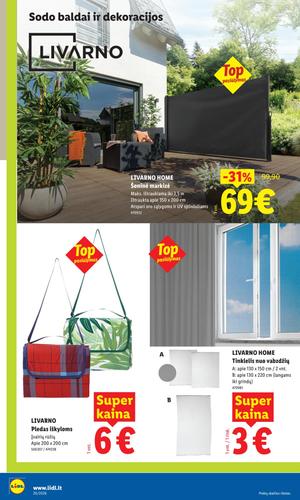 LIDL ne maisto prekių leidinys nuo gegužės 11 d.