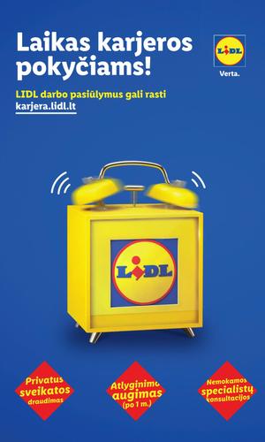 LIDL ne maisto prekių leidinys nuo gegužės 11 d.