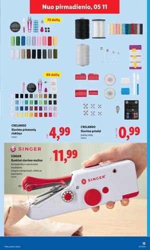 LIDL ne maisto prekių leidinys nuo gegužės 11 d.