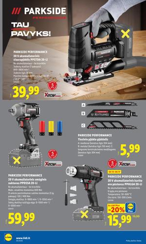 LIDL ne maisto prekių leidinys nuo gegužės 11 d.