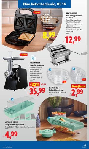 LIDL ne maisto prekių leidinys nuo gegužės 11 d.
