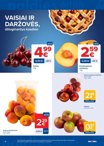 MAXIMA akcijų leidinys "AČIŪ savaitinis  Nr. 24" nuo birželio 9 d.