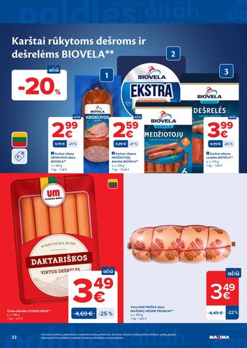 MAXIMA akcijų leidinys "AČIŪ savaitinis  Nr. 24" nuo birželio 9 d.