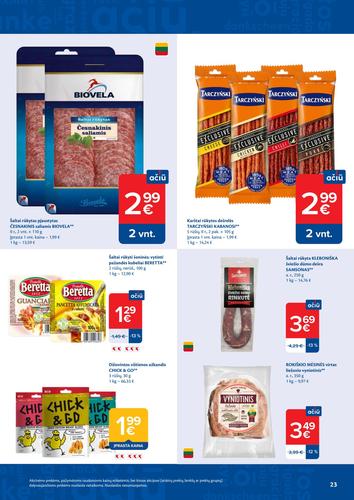MAXIMA akcijų leidinys "AČIŪ savaitinis  Nr. 24" nuo birželio 9 d.