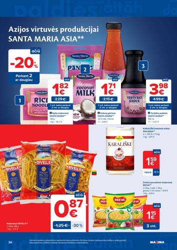 MAXIMA akcijų leidinys "AČIŪ savaitinis  Nr. 24" nuo birželio 9 d.