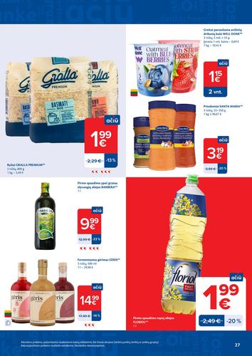 MAXIMA akcijų leidinys "AČIŪ savaitinis  Nr. 24" nuo birželio 9 d.