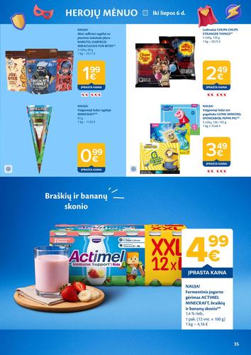 MAXIMA akcijų leidinys "AČIŪ savaitinis  Nr. 24" nuo birželio 9 d.