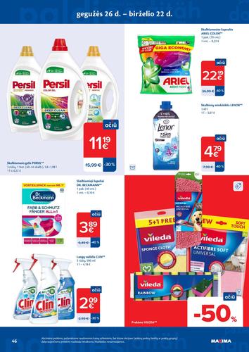 MAXIMA akcijų leidinys "AČIŪ savaitinis  Nr. 24" nuo birželio 9 d.