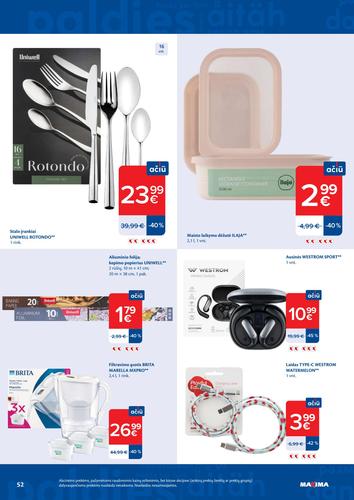 MAXIMA akcijų leidinys "AČIŪ savaitinis  Nr. 24" nuo birželio 9 d.