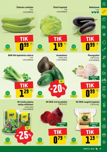 IKI akcijų leidinys Nr. 11 nuo kovo 9 d.