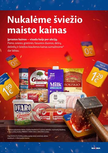MAXIMA akcijų leidinys Nr. 38 nuo rugsėjo 15 d.