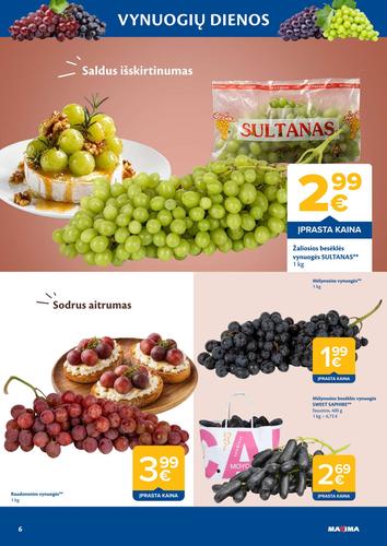 MAXIMA akcijų leidinys Nr. 38 nuo rugsėjo 15 d.