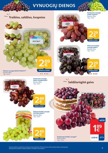 MAXIMA akcijų leidinys Nr. 38 nuo rugsėjo 15 d.
