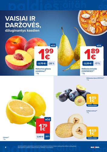 MAXIMA akcijų leidinys Nr. 38 nuo rugsėjo 15 d.