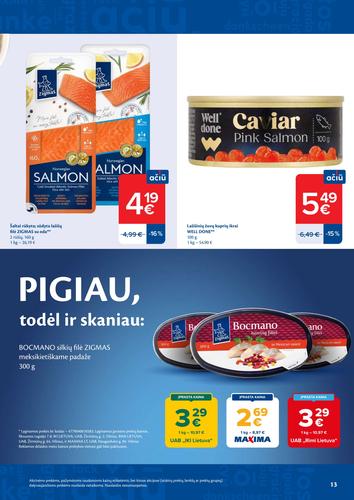 MAXIMA akcijų leidinys Nr. 38 nuo rugsėjo 15 d.