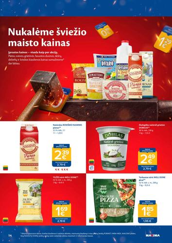 MAXIMA akcijų leidinys Nr. 38 nuo rugsėjo 15 d.