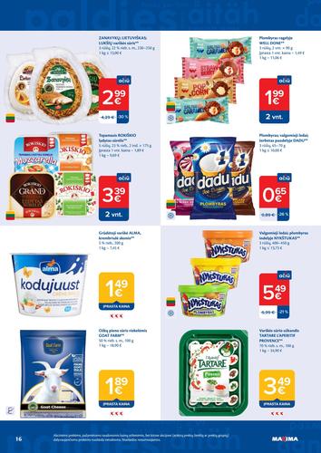 MAXIMA akcijų leidinys Nr. 38 nuo rugsėjo 15 d.