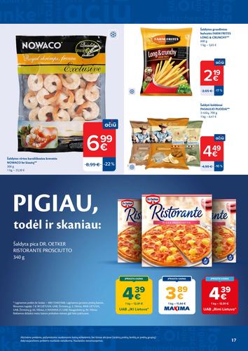 MAXIMA akcijų leidinys Nr. 38 nuo rugsėjo 15 d.
