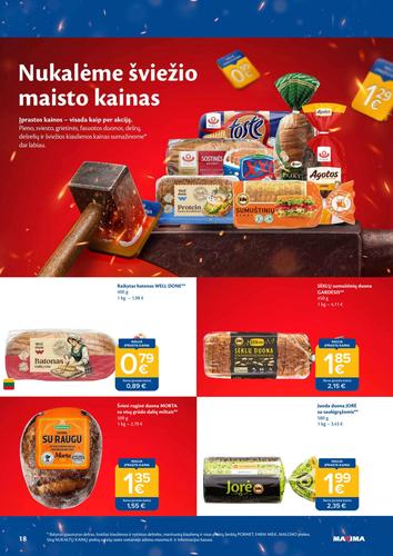 MAXIMA akcijų leidinys Nr. 38 nuo rugsėjo 15 d.