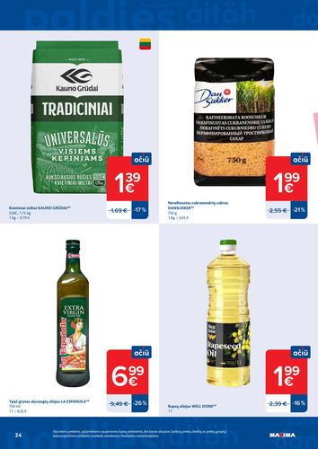 MAXIMA akcijų leidinys Nr. 38 nuo rugsėjo 15 d.