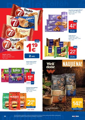 MAXIMA akcijų leidinys Nr. 38 nuo rugsėjo 15 d.