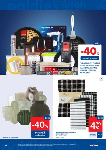 MAXIMA akcijų leidinys Nr. 38 nuo rugsėjo 15 d.