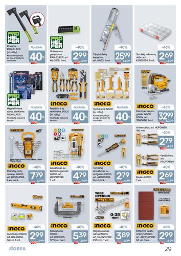 NORFA akcijų leidinys Nr. 25 nuo lapkričio 27 d.