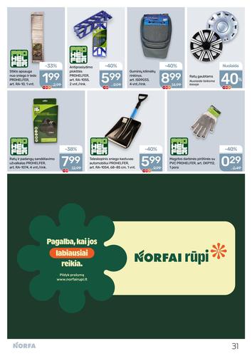 NORFA akcijų leidinys Nr. 25 nuo lapkričio 27 d.