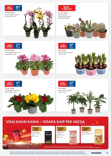 MAXIMA akcijų leidinys Nr. 3 nuo sausio 13 d.