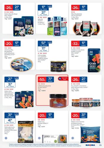 MAXIMA akcijų leidinys Nr. 3 nuo sausio 13 d.