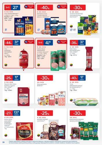 MAXIMA akcijų leidinys Nr. 3 nuo sausio 13 d.