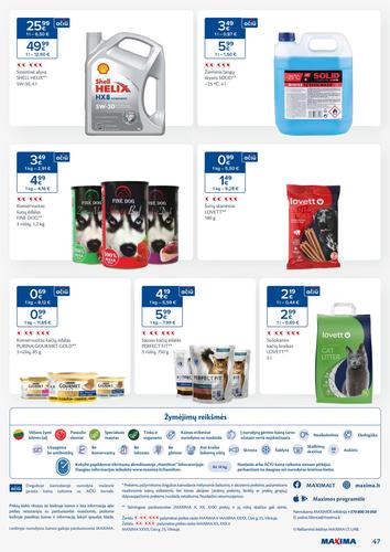 MAXIMA akcijų leidinys Nr. 3 nuo sausio 13 d.
