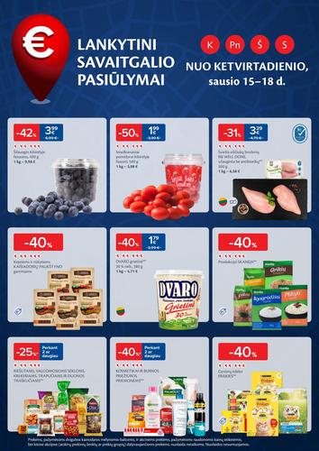 MAXIMA akcijų leidinys Nr. 3 nuo sausio 13 d.