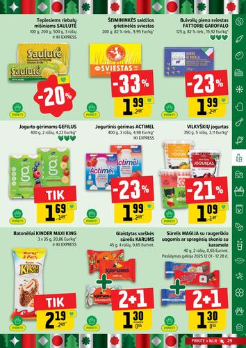 IKI akcijų leidinys Nr. 49 nuo gruodžio 1 d.