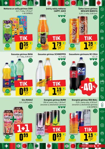 IKI akcijų leidinys Nr. 49 nuo gruodžio 1 d.