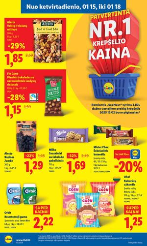LIDL maisto akcijų leidinys nuo sausio 12 d.