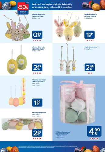 MAXIMA akcijų leidinys "VELYKŲ MĖNUO" nuo kovo 3 d.