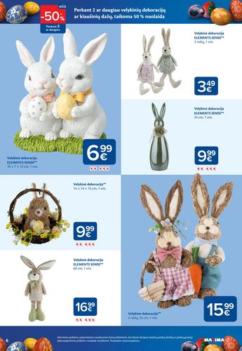 MAXIMA akcijų leidinys "VELYKŲ MĖNUO" nuo kovo 3 d.