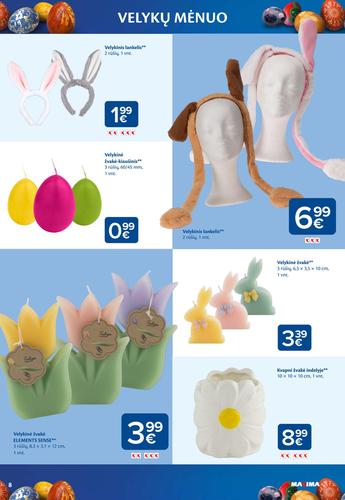 MAXIMA akcijų leidinys "VELYKŲ MĖNUO" nuo kovo 3 d.