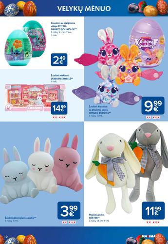 MAXIMA akcijų leidinys "VELYKŲ MĖNUO" nuo kovo 3 d.