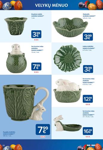 MAXIMA akcijų leidinys "VELYKŲ MĖNUO" nuo kovo 3 d.