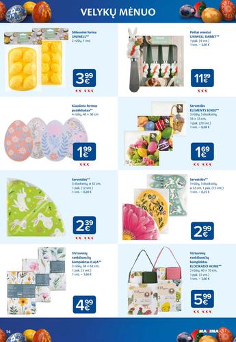 MAXIMA akcijų leidinys "VELYKŲ MĖNUO" nuo kovo 3 d.