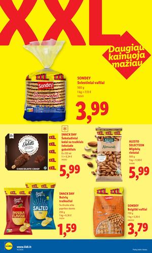 LIDL maisto akcijų leidinys nuo kovo 30 d.