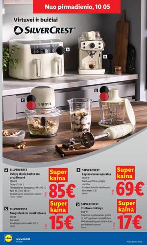 LIDL ne maisto prekių leidinys nuo spalio 5 d.